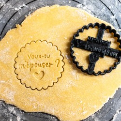 Emporte pièce Cœur double - Forme - pour la réalisaton de biscuit sabl –  Elace - L'impression 3D au service de vos passions
