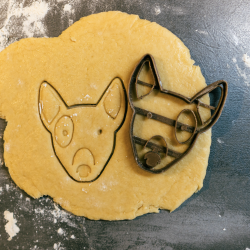 Bull Terrier cookie cutter