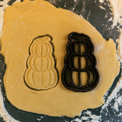 Halloween Pumpkin cookie cutter