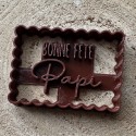 Petit Beurre "Bonne fête Papi" cookie cutter